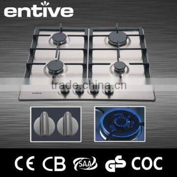 4 burner indoor gas stove/gas cooker/gas hob for sale