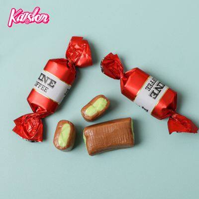 Apple Flavor/ Chocolate Filled Coffee Flavor Toffee Candy photo-2