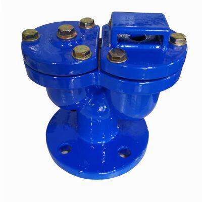Automatic Air Vent Valve Cast Steel DI QT450 DN50 PN16 PN25 Screwed Single Sewage Pipe Air Release Valve Double Orifice photo-4