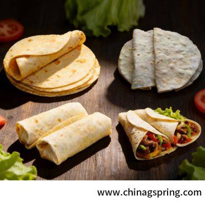 Fully Automatic Tortilla Machine PLC Control For Corn Wheat Flatbread JKBP-650/740 photo-3