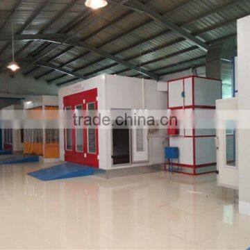 Weilongda Spray Booth, WLD8400 CE Certificated Water Based Car Paint Booth, Car Painting House photo-2