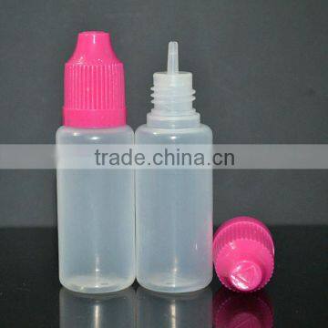 china supplier plastic bottle with pink childproof lid