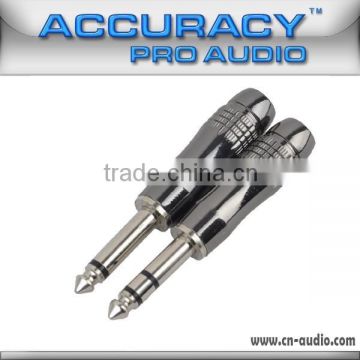 Pro Audio 1/4" Stereo TRS Connectors QT164