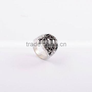 High Quality 316L Stainless Steel Material New Silver Ring Models For Men photo-2