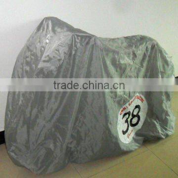 polyester with PU/PVC waterproof bike cover