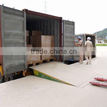 Hydraulic fixed dock leveler / truck unloading equipment