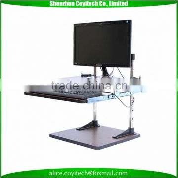 Adjustable height standing desk electric standing desk with keyboard tray