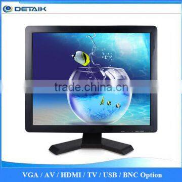 Black Color 19inch Square LCD Monitor