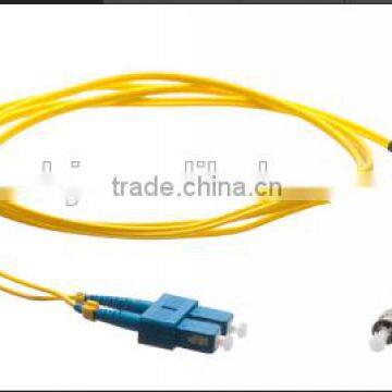 SC - FC 3 meter SM Duplex , 9/125 , 3mm, Optical Fiber Patch Cord