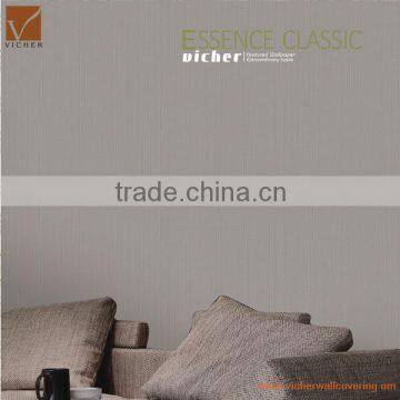 Commercial Pvc Vinyl Embossing Coated Wallpaper Modern Washable Vinyl Wallcoverings photo-2