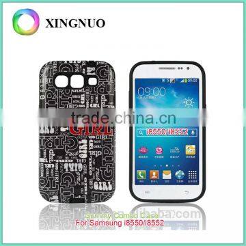 Custom Color Printing Printed Shockproof Hard Phone Case for Samsung Galaxy Win I8550 I8552 photo-2