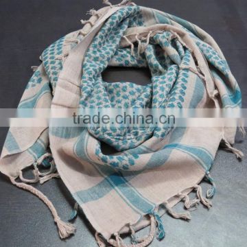 Woven Shemagh Beautiful Cotton Arafat Scarf knitted tassels