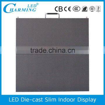 2015 New Aluminum Diecast Indoor Led Screen 5050 Smd Led Display Screen Indoor