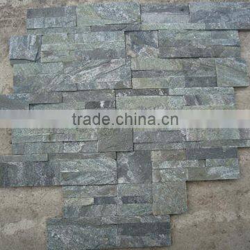 natural green quartzite stones for wall