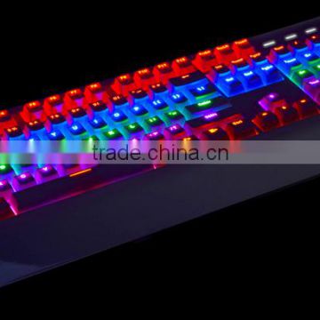 2015 Latest Backlight gaming Mechanical Keyboard computer keyboard manufacturing