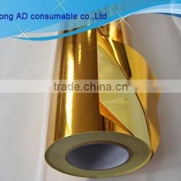 Professional glossy gold sticker film sticker gold sticker customized size