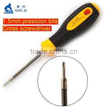 Best CRV steel 1.5mm cross screwdriver