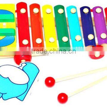 EZ9008Hot Selling Musical Kids Wooden Toys,Elephant Pull Cord Xylophone Musical Wooden Toy, Educational Musical Toys photo-2
