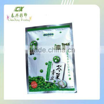 green pea packaging bag