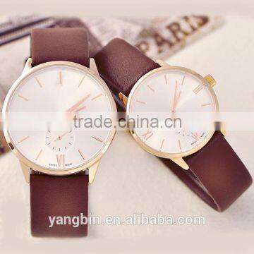 Best Selling 2015 Best Couples Japan Movt Factory Watches in Guangzhou photo-3
