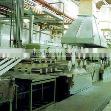 PET staple fiber production line