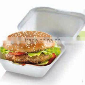 Eco-friendly Sugarcane 6" Hamburger Box 100% Biodegradable