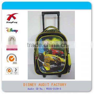 Kids trolley backpack school bag with wheels