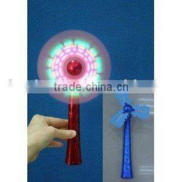 Flashing windmill with 5 leds