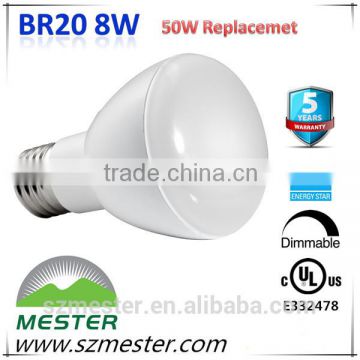 UL Br20 30 40 bulb lamp 8w 9w 15w 20w BR LED Lamps