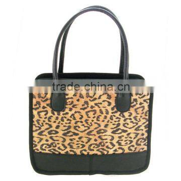 Fashion patchwork leather bible case / ladies bag / patch leather bag