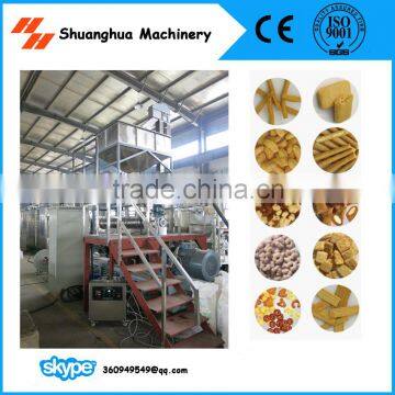 High Output Corn Puff Snack Food Extruder Machine with CE Certification ISO9001