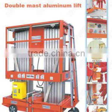 12m hydraulic aluminum vertical motorcycle lift