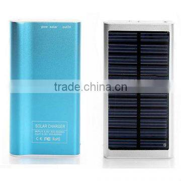 Universal 2600mAh Solar power bank for mobile phone digital camera MP3 MP4 PDA