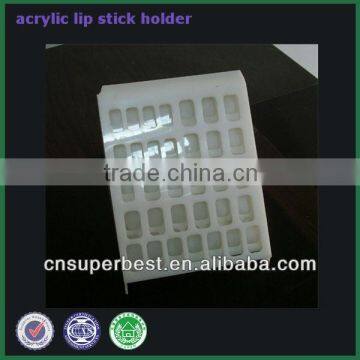 White acrylic holder for lipstick