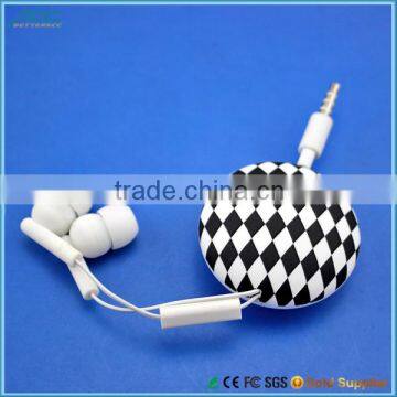 Retractable Custom Logo Earphone With Super Sound