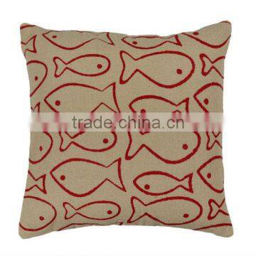 Natural Fibres Decorative Animal Themed Cushion Cover