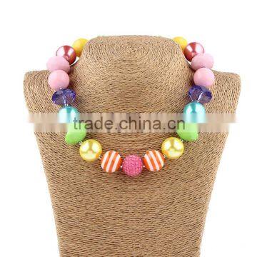 2016 factory Latest designs baby colorfull pearl necklace , baroque pearl necklace