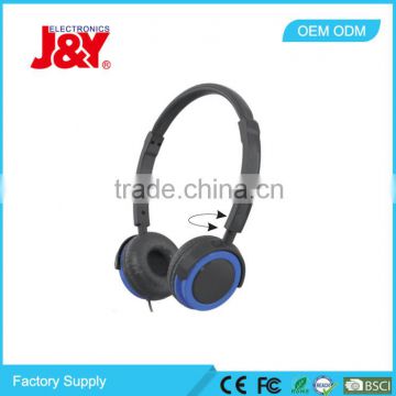 High Bass Headphones with logo 3.5mm Connectors For Android