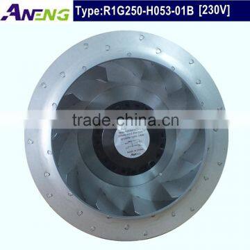 factory warranty CE Certification high flow 1330m3/h industrial centrifugal fan