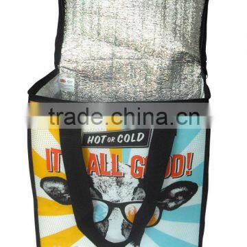 non woven insulated cooler bag for promotion