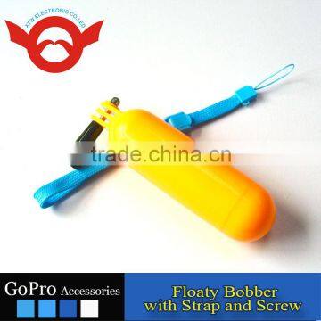 Floaty Bobber With Strap and Screw for Gopro Hero 3+/3/2/1, Yellow & Orange photo-5
