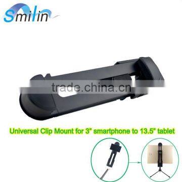 Universal Phone Tablet Tripod Mount Holder Adapter 55-278mm Adjustable for iPad Pro 2 3 4 air iPhone 6 Plus Samsung Tab etc.