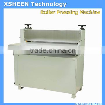 7) book press machine