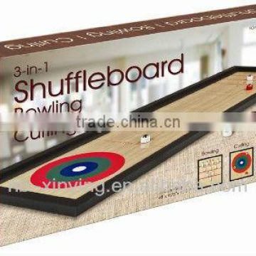 3 in1 Table Top Shuffeboard Game