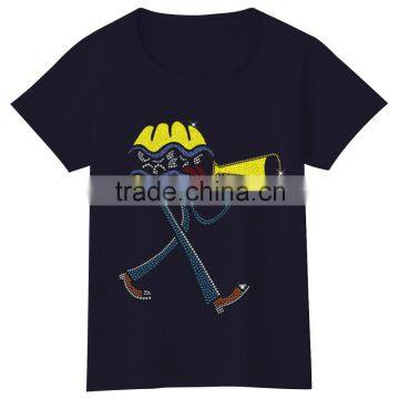 Funny Creative Heat Transfer Motif Short Sleeves Tee Collar Tshirt Design photo-4