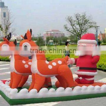 2012 hot christmas production,inflatable holiday decoration