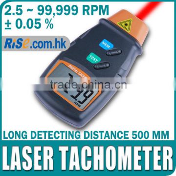 Digital Laser Photo Non Contact Rotational Speed Tester 99999 RPM Tachometer