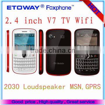 New arrival Qwerty Keyboard WIFI TV qwerty mobile phone