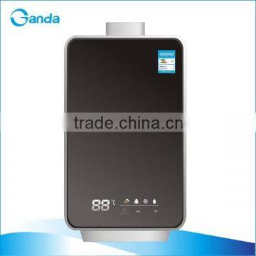 Digital Gas Water Heater w/tempered glass panel