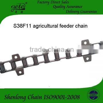 wheat enhanced harvest feeder chain with F11 attachments S38F11